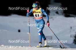 31.12.2017, Lenzerheide, Switzerland (SUI): Lucia Scardoni (ITA) - FIS world cup cross-country, tour de ski, 10km women, Lenzerheide (SUI). www.nordicfocus.com. © Modica/NordicFocus. Every downloaded picture is fee-liable.