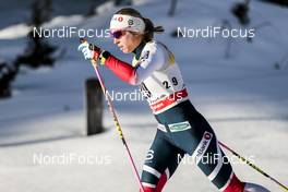 31.12.2017, Lenzerheide, Switzerland (SUI): Astrid Uhrenholdt Jacobsen (NOR) - FIS world cup cross-country, tour de ski, 10km women, Lenzerheide (SUI). www.nordicfocus.com. © Modica/NordicFocus. Every downloaded picture is fee-liable.