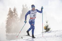31.12.2017, Lenzerheide, Switzerland (SUI): Giandomenico Salvadori (ITA) - FIS world cup cross-country, tour de ski, 15km men, Lenzerheide (SUI). www.nordicfocus.com. © Modica/NordicFocus. Every downloaded picture is fee-liable.
