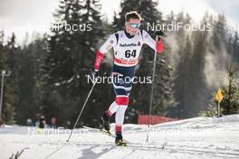 31.12.2017, Lenzerheide, Switzerland (SUI): Emil Iversen (NOR) - FIS world cup cross-country, tour de ski, 15km men, Lenzerheide (SUI). www.nordicfocus.com. © Modica/NordicFocus. Every downloaded picture is fee-liable.