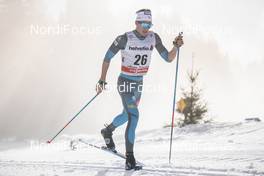 31.12.2017, Lenzerheide, Switzerland (SUI): Clement Parisse (FRA) - FIS world cup cross-country, tour de ski, 15km men, Lenzerheide (SUI). www.nordicfocus.com. © Modica/NordicFocus. Every downloaded picture is fee-liable.