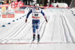 31.12.2017, Lenzerheide, Switzerland (SUI): Andrew Musgrave (GBR) - FIS world cup cross-country, tour de ski, 15km men, Lenzerheide (SUI). www.nordicfocus.com. © Modica/NordicFocus. Every downloaded picture is fee-liable.