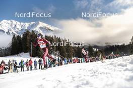31.12.2017, Lenzerheide, Switzerland (SUI): Sergey Ustiugov (RUS) - FIS world cup cross-country, tour de ski, 15km men, Lenzerheide (SUI). www.nordicfocus.com. © Modica/NordicFocus. Every downloaded picture is fee-liable.