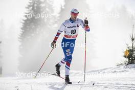 31.12.2017, Lenzerheide, Switzerland (SUI): Martin Jaks (CZE) - FIS world cup cross-country, tour de ski, 15km men, Lenzerheide (SUI). www.nordicfocus.com. © Modica/NordicFocus. Every downloaded picture is fee-liable.