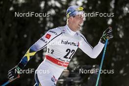 31.12.2017, Lenzerheide, Switzerland (SUI): Calle Halfvarsson (SWE) - FIS world cup cross-country, tour de ski, 15km men, Lenzerheide (SUI). www.nordicfocus.com. © Modica/NordicFocus. Every downloaded picture is fee-liable.