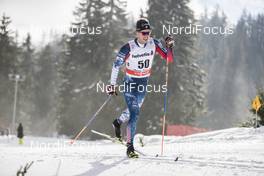 31.12.2017, Lenzerheide, Switzerland (SUI): Simeon Hamilton (USA) - FIS world cup cross-country, tour de ski, 15km men, Lenzerheide (SUI). www.nordicfocus.com. © Modica/NordicFocus. Every downloaded picture is fee-liable.