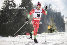 31.12.2017, Lenzerheide, Switzerland (SUI): Michail Semenov (BLR) - FIS world cup cross-country, tour de ski, 15km men, Lenzerheide (SUI). www.nordicfocus.com. © Modica/NordicFocus. Every downloaded picture is fee-liable.