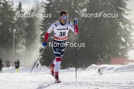 31.12.2017, Lenzerheide, Switzerland (SUI): Hans Christer Holund (NOR) - FIS world cup cross-country, tour de ski, 15km men, Lenzerheide (SUI). www.nordicfocus.com. © Modica/NordicFocus. Every downloaded picture is fee-liable.