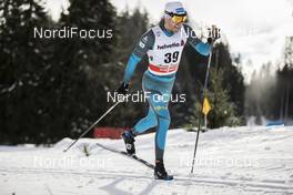 31.12.2017, Lenzerheide, Switzerland (SUI): Maurice Manificat (FRA) - FIS world cup cross-country, tour de ski, 15km men, Lenzerheide (SUI). www.nordicfocus.com. © Modica/NordicFocus. Every downloaded picture is fee-liable.