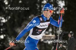 31.12.2017, Lenzerheide, Switzerland (SUI): Federico Pellegrino (ITA) - FIS world cup cross-country, tour de ski, 15km men, Lenzerheide (SUI). www.nordicfocus.com. © Modica/NordicFocus. Every downloaded picture is fee-liable.