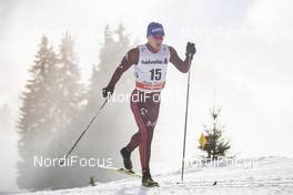 31.12.2017, Lenzerheide, Switzerland (SUI): Andrey Melnichenko (RUS) - FIS world cup cross-country, tour de ski, 15km men, Lenzerheide (SUI). www.nordicfocus.com. © Modica/NordicFocus. Every downloaded picture is fee-liable.