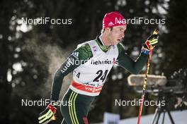31.12.2017, Lenzerheide, Switzerland (SUI): Florian Notz (GER) - FIS world cup cross-country, tour de ski, 15km men, Lenzerheide (SUI). www.nordicfocus.com. © Modica/NordicFocus. Every downloaded picture is fee-liable.
