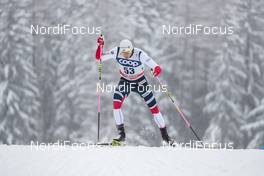 30.12.2017, Lenzerheide, Switzerland (SUI): Niklas Dyrhaug (NOR) - FIS world cup cross-country, tour de ski, individual sprint, Lenzerheide (SUI). www.nordicfocus.com. © Modica/NordicFocus. Every downloaded picture is fee-liable.
