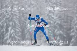 30.12.2017, Lenzerheide, Switzerland (SUI): Maicol Rastelli (ITA) - FIS world cup cross-country, tour de ski, individual sprint, Lenzerheide (SUI). www.nordicfocus.com. © Modica/NordicFocus. Every downloaded picture is fee-liable.