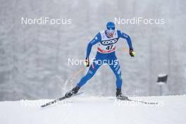 30.12.2017, Lenzerheide, Switzerland (SUI): Francesco De Fabiani (ITA) - FIS world cup cross-country, tour de ski, individual sprint, Lenzerheide (SUI). www.nordicfocus.com. © Modica/NordicFocus. Every downloaded picture is fee-liable.