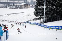 13.01.2017, Val di Fiemme, Italy (ITA): Eric Frenzel (GER), Mario Seidl (AUT), (l-r)  - FIS world cup nordic combined, individual gundersen HS134/10km, Val di Fiemme (ITA). www.nordicfocus.com. © Bragotto/NordicFocus. Every downloaded picture is fee-liable.