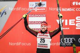 13.01.2017, Val di Fiemme, Italy (ITA): Johannes Rydzek (GER), (l-r) - FIS world cup nordic combined, individual gundersen HS134/10km, Val di Fiemme (ITA). www.nordicfocus.com. © Bragotto/NordicFocus. Every downloaded picture is fee-liable.
