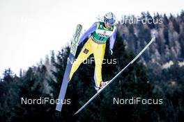 15.01.2017, Val di Fiemme, Italy (ITA): Ernest Yahin (RUS) - FIS world cup nordic combined, individual gundersen HS134/10km, Val di Fiemme (ITA). www.nordicfocus.com. © Bragotto/NordicFocus. Every downloaded picture is fee-liable.
