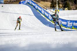 15.01.2017, Val di Fiemme, Italy (ITA): Samuel Costa (ITA), (l-r)  - FIS world cup nordic combined, individual gundersen HS134/10km, Val di Fiemme (ITA). www.nordicfocus.com. © Bragotto/NordicFocus. Every downloaded picture is fee-liable.