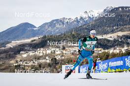 14.01.2017, Val di Fiemme, Italy (ITA): Antoine Gerard (FRA) - FIS world cup nordic combined, team sprint HS134/2x7.5km, Val di Fiemme (ITA). www.nordicfocus.com. © Bragotto/NordicFocus. Every downloaded picture is fee-liable.