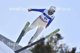 22.01.2017, Chaux-Neuve, France (FRA): Samir Mastiev (RUS) - FIS world cup nordic combined, individual gundersen HS118/10km, Chaux-Neuve (FRA). www.nordicfocus.com. © Thibaut/NordicFocus. Every downloaded picture is fee-liable.