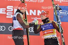 22.01.2017, Chaux-Neuve, France (FRA): Fabian Riessle (GER), Eric Frenzel (GER) - FIS world cup nordic combined, individual gundersen HS118/10km, Chaux-Neuve (FRA). www.nordicfocus.com. © Thibaut/NordicFocus. Every downloaded picture is fee-liable.