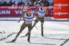 22.01.2017, Chaux-Neuve, France (FRA): Fabian Riessle (GER), Johannes Rydzek (GER) - FIS world cup nordic combined, individual gundersen HS118/10km, Chaux-Neuve (FRA). www.nordicfocus.com. © Thibaut/NordicFocus. Every downloaded picture is fee-liable.