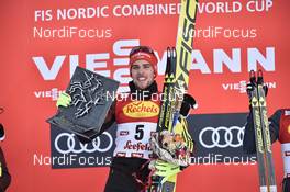 27.01.2017, Seefeld, Austria (AUT): Johannes Rydzek (GER) - FIS world cup nordic combined, individual gundersen HS109/5km, Seefeld (AUT). www.nordicfocus.com. © Thibaut/NordicFocus. Every downloaded picture is fee-liable.