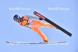 27.01.2017, Seefeld, Austria (AUT): Bryan Fletcher (USA) - FIS world cup nordic combined, individual gundersen HS109/5km, Seefeld (AUT). www.nordicfocus.com. © Thibaut/NordicFocus. Every downloaded picture is fee-liable.