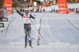 28.01.2017, Seefeld, Austria (AUT): Samuel Costa (ITA) - FIS world cup nordic combined, individual gundersen HS109/10km, Seefeld (AUT). www.nordicfocus.com. © Thibaut/NordicFocus. Every downloaded picture is fee-liable.