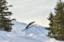 28.01.2017, Seefeld, Austria (AUT): Lukas Runggaldier (ITA) - FIS world cup nordic combined, individual gundersen HS109/10km, Seefeld (AUT). www.nordicfocus.com. © Thibaut/NordicFocus. Every downloaded picture is fee-liable.