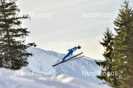 28.01.2017, Seefeld, Austria (AUT): Hugo Buffard (FRA) - FIS world cup nordic combined, individual gundersen HS109/10km, Seefeld (AUT). www.nordicfocus.com. © Thibaut/NordicFocus. Every downloaded picture is fee-liable.