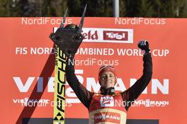 29.01.2017, Seefeld, Austria (AUT): Frenzel Eric (GER) - FIS world cup nordic combined, individual gundersen HS109/15km, Seefeld (AUT). www.nordicfocus.com. © Thibaut/NordicFocus. Every downloaded picture is fee-liable.