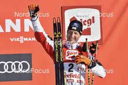 29.01.2017, Seefeld, Austria (AUT): Gruber Bernhard (AUT) - FIS world cup nordic combined, individual gundersen HS109/15km, Seefeld (AUT). www.nordicfocus.com. © Thibaut/NordicFocus. Every downloaded picture is fee-liable.