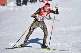 29.01.2017, Seefeld, Austria (AUT): Terence Weber (GER) - FIS world cup nordic combined, individual gundersen HS109/15km, Seefeld (AUT). www.nordicfocus.com. © Thibaut/NordicFocus. Every downloaded picture is fee-liable.