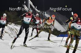 04.02.2017, Pyeong Chang, Korea (KOR): Tim Hug (SUI), Eric Frenzel (GER) - FIS world cup nordic combined, individual gundersen HS140/10km, Pyeong Chang (KOR). www.nordicfocus.com. © Thibaut/NordicFocus. Every downloaded picture is fee-liable.