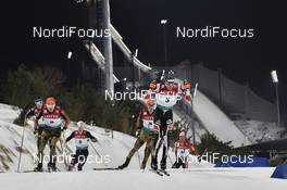 04.02.2017, Pyeong Chang, Korea (KOR): Franz-Josef Rehrl (AUT), Fabian Riessle (GER) - FIS world cup nordic combined, individual gundersen HS140/10km, Pyeong Chang (KOR). www.nordicfocus.com. © Thibaut/NordicFocus. Every downloaded picture is fee-liable.
