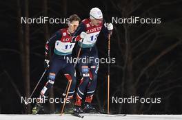 04.02.2017, Pyeong Chang, Korea (KOR): Haavard Klemetsen (NOR), Sindre Ure Soetvik (NOR) - FIS world cup nordic combined, individual gundersen HS140/10km, Pyeong Chang (KOR). www.nordicfocus.com. © Thibaut/NordicFocus. Every downloaded picture is fee-liable.