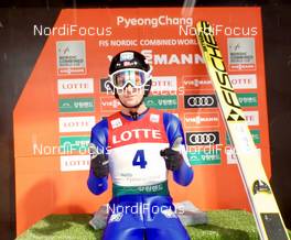 05.02.2017, Pyeong Chang, Korea (KOR): Espen  Bjoernstad (NOR) - FIS world cup nordic combined, individual gundersen HS140/10km, Pyeong Chang (KOR). www.nordicfocus.com. © Tegethof/NordicFocus. Every downloaded picture is fee-liable.