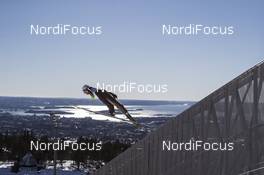 10.03.2017, Oslo, Norway (NOR): Adam Cieslar (POL) - FIS world cup nordic combined, individual gundersen HS134/10km, Oslo (NOR). www.nordicfocus.com. © NordicFocus. Every downloaded picture is fee-liable.