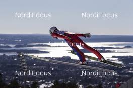 10.03.2017, Oslo, Norway (NOR): Arttu Maekiaho (FIN) - FIS world cup nordic combined, individual gundersen HS134/10km, Oslo (NOR). www.nordicfocus.com. © NordicFocus. Every downloaded picture is fee-liable.
