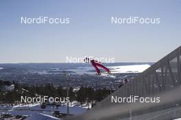 10.03.2017, Oslo, Norway (NOR): Eric Frenzel (GER) - FIS world cup nordic combined, individual gundersen HS134/10km, Oslo (NOR). www.nordicfocus.com. © NordicFocus. Every downloaded picture is fee-liable.