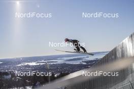 10.03.2017, Oslo, Norway (NOR): Fabian Riessle (GER) - FIS world cup nordic combined, individual gundersen HS134/10km, Oslo (NOR). www.nordicfocus.com. © NordicFocus. Every downloaded picture is fee-liable.
