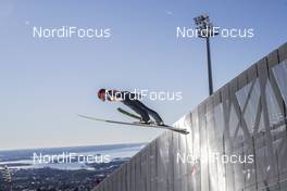 10.03.2017, Oslo, Norway (NOR): Johannes Rydzek (GER) - FIS world cup nordic combined, individual gundersen HS134/10km, Oslo (NOR). www.nordicfocus.com. © NordicFocus. Every downloaded picture is fee-liable.
