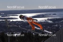 10.03.2017, Oslo, Norway (NOR): Simen Tiller (NOR) - FIS world cup nordic combined, individual gundersen HS134/10km, Oslo (NOR). www.nordicfocus.com. © NordicFocus. Every downloaded picture is fee-liable.