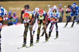 18.03.2017, Schonach, Germany (GER): Eric Frenzel (GER), Johannes Rydzek (GER) - FIS world cup nordic combined, individual gundersen HS106/10km, Schonach (GER). www.nordicfocus.com. © Thibaut/NordicFocus. Every downloaded picture is fee-liable.
