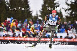 18.03.2017, Schonach, Germany (GER): Vinzenz Geiger (GER) - FIS world cup nordic combined, individual gundersen HS106/10km, Schonach (GER). www.nordicfocus.com. © Thibaut/NordicFocus. Every downloaded picture is fee-liable.