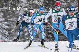 24.02.2017, Lahti, Finland (FIN): Alessandro Pittin (ITA), Pawel Slowiok (POL), (l-r)  - FIS nordic world ski championships, nordic combined, individual gundersen HS100/10km, Lahti (FIN). www.nordicfocus.com. © Modica/NordicFocus. Every downloaded picture is fee-liable.