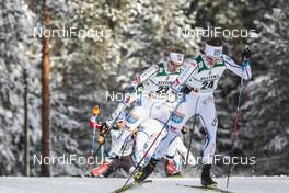 24.02.2017, Lahti, Finland (FIN): Joergen Graabak (NOR), Mikko Kokslien (NOR), (l-r)  - FIS nordic world ski championships, nordic combined, individual gundersen HS100/10km, Lahti (FIN). www.nordicfocus.com. © Modica/NordicFocus. Every downloaded picture is fee-liable.