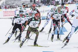 24.02.2017, Lahti, Finland (FIN): Fabian Riessle (GER), Akito Watabe (JPN), Mario Seidl (AUT), (l-r)  - FIS nordic world ski championships, nordic combined, individual gundersen HS100/10km, Lahti (FIN). www.nordicfocus.com. © Modica/NordicFocus. Every downloaded picture is fee-liable.